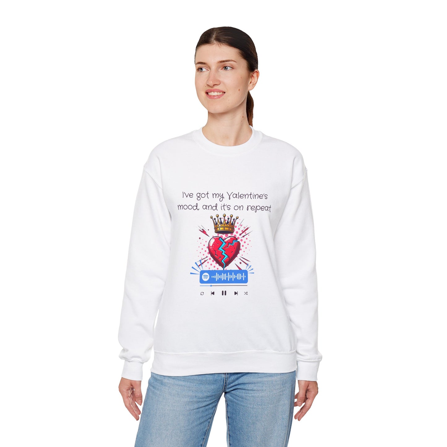 Valentine's Mood Sweatshirt - Unisex Heavy Blend™ Crewneck