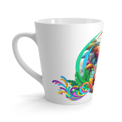 Cute Sloth Ceramic Latte Mug – Tropical & Rain Forest Animal Design