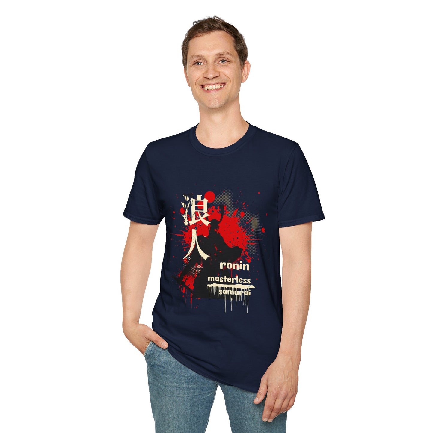 Epic Ronin Masterless Samurai Graphic Tee - Unisex Softstyle T-Shirt