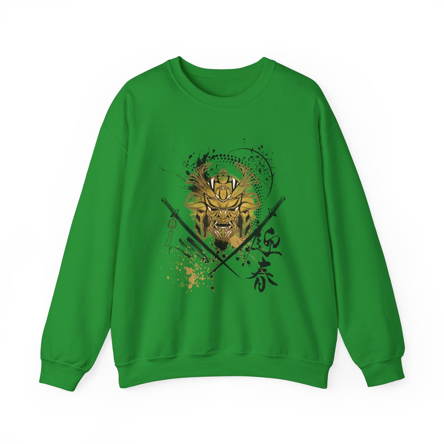 Warrior Spirit Unisex Softstyle Sweatshirt- Bold Samurai Warrior Design