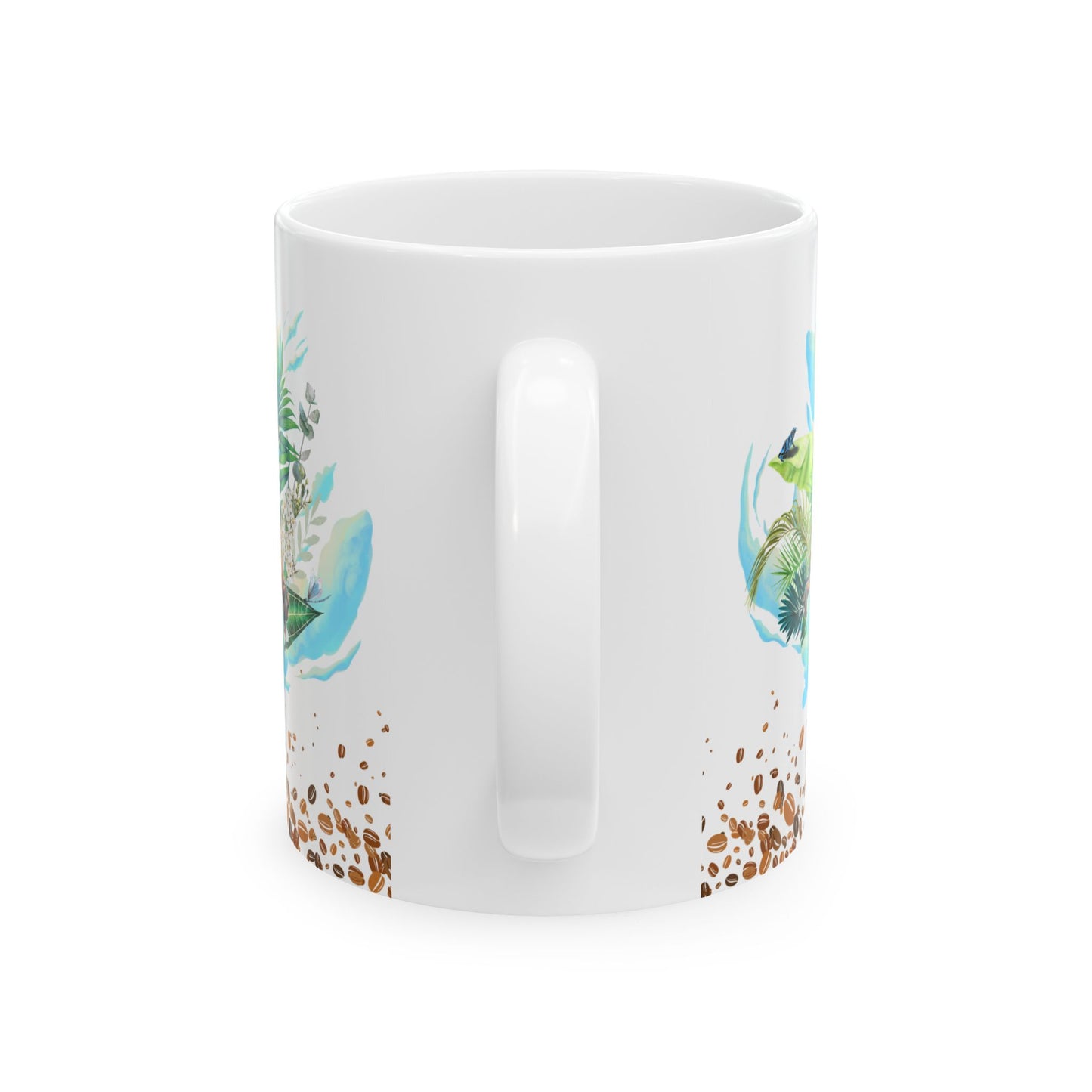 Sloth Paradise Ceramic Mug - 11oz & 15oz | Tropical Coffee Lover's Gift