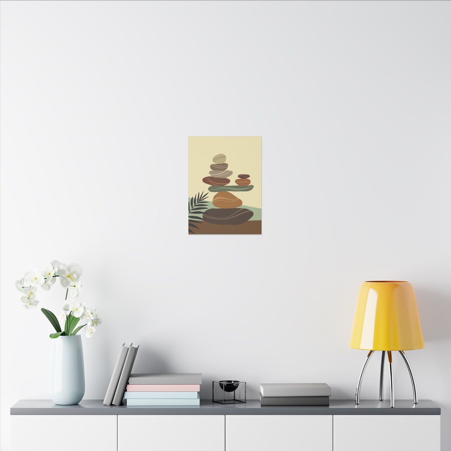 BohemianSerene Balance Canvas Art - Print for Tranquil Home Decor