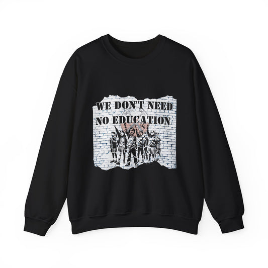 Pink Floyd Crewneck Sweatshirt - Another Brick in the Wall Tribute