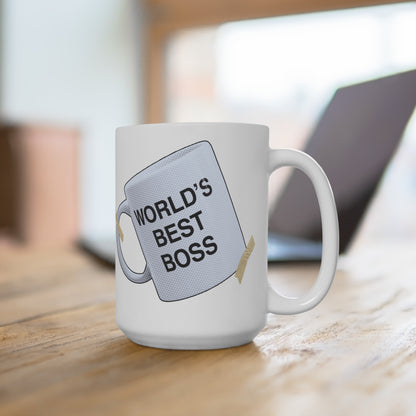 World's Best Boss Mug's Mug – 15oz Coffeemug & Boss Gift