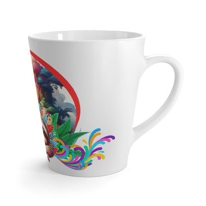 Cute Sloth Ceramic Latte Mug – Tropical & Rain Forest Animal Design