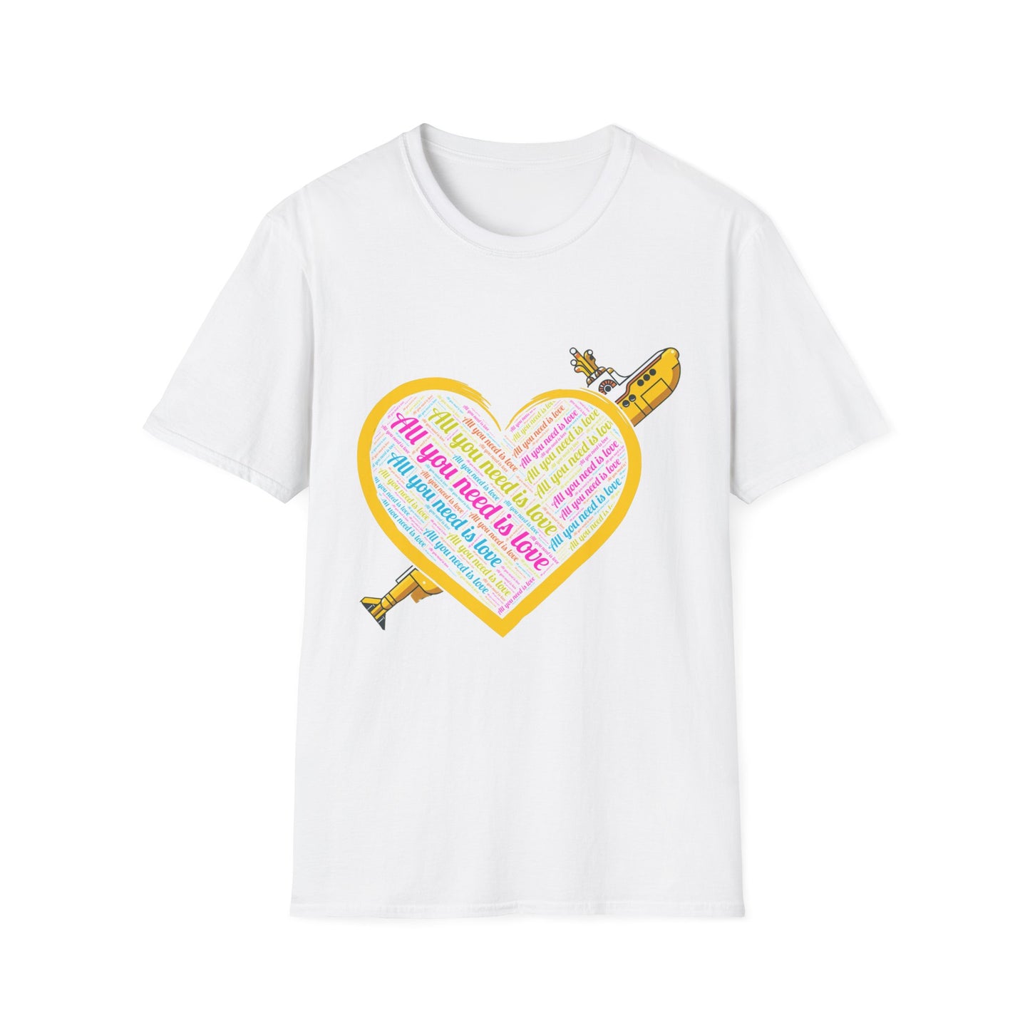 All You Need Is Love T-Shirt – The Beatles Inspired