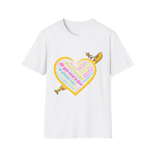 All You Need Is Love T-Shirt – The Beatles Inspired