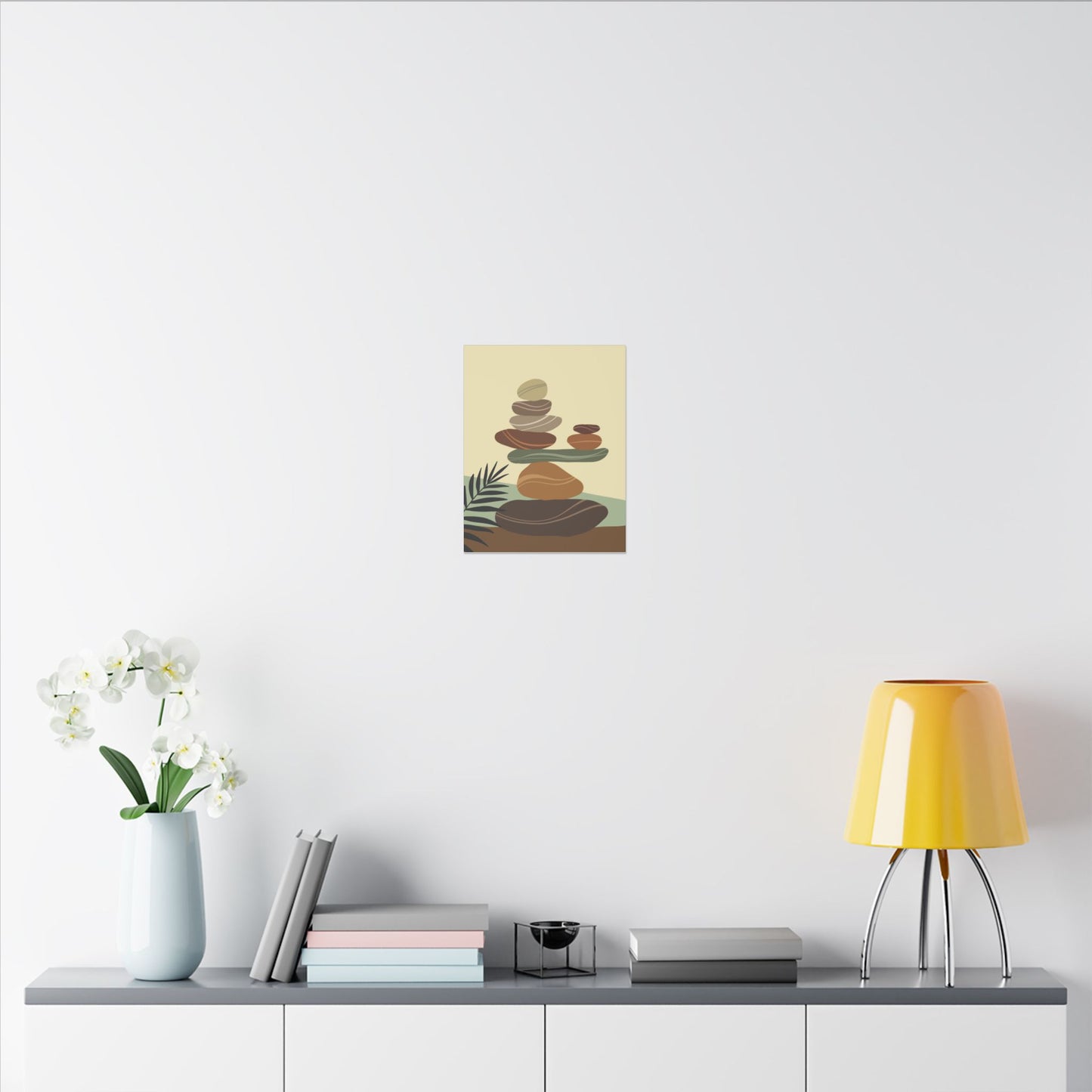 BohemianSerene Balance Canvas Art - Print for Tranquil Home Decor