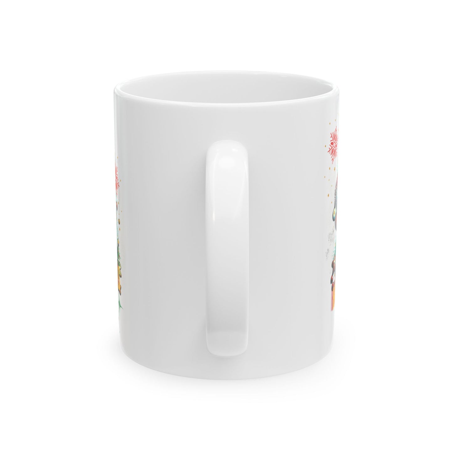 Festive Gingerbread Holiday Mug - 11oz & 15oz Ceramic