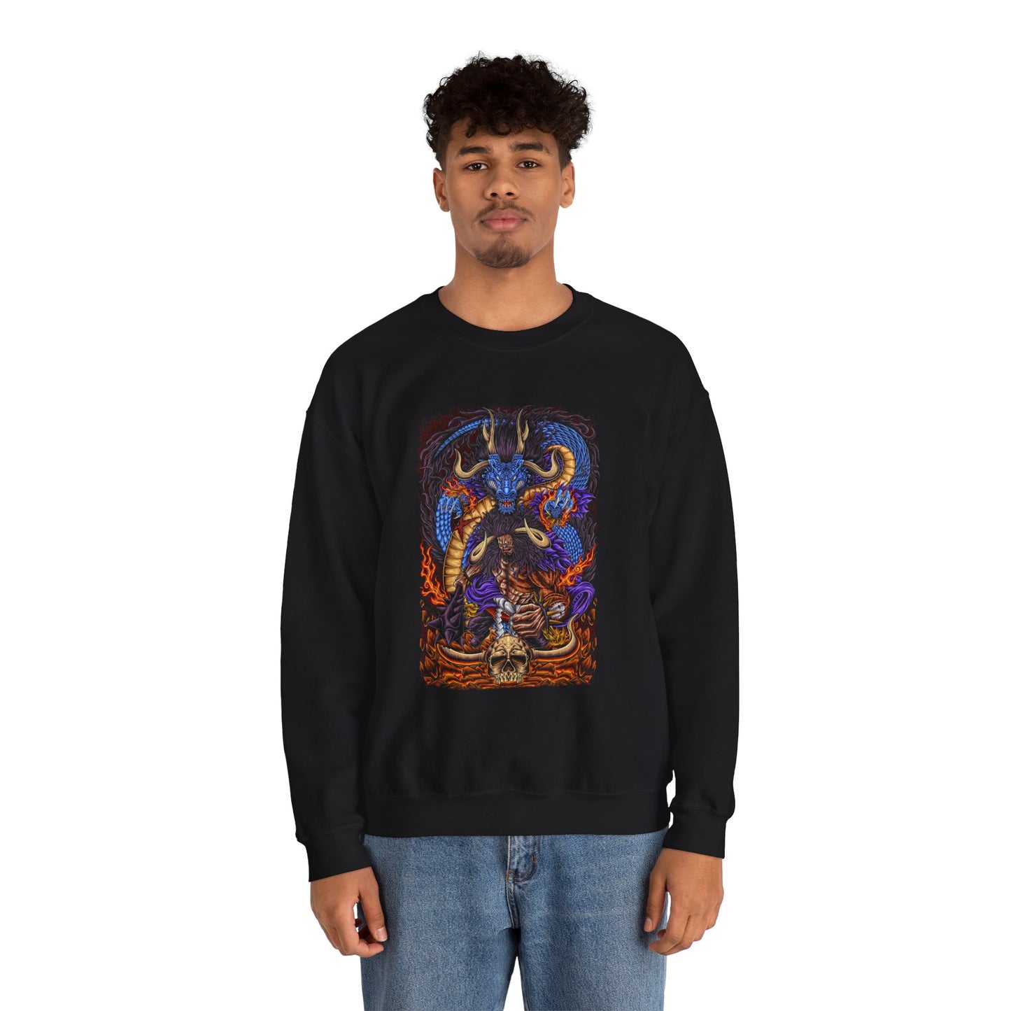 Kaido One Piece - Graphic Crewneck Sweatshirt - Unisex Heavy Blend™