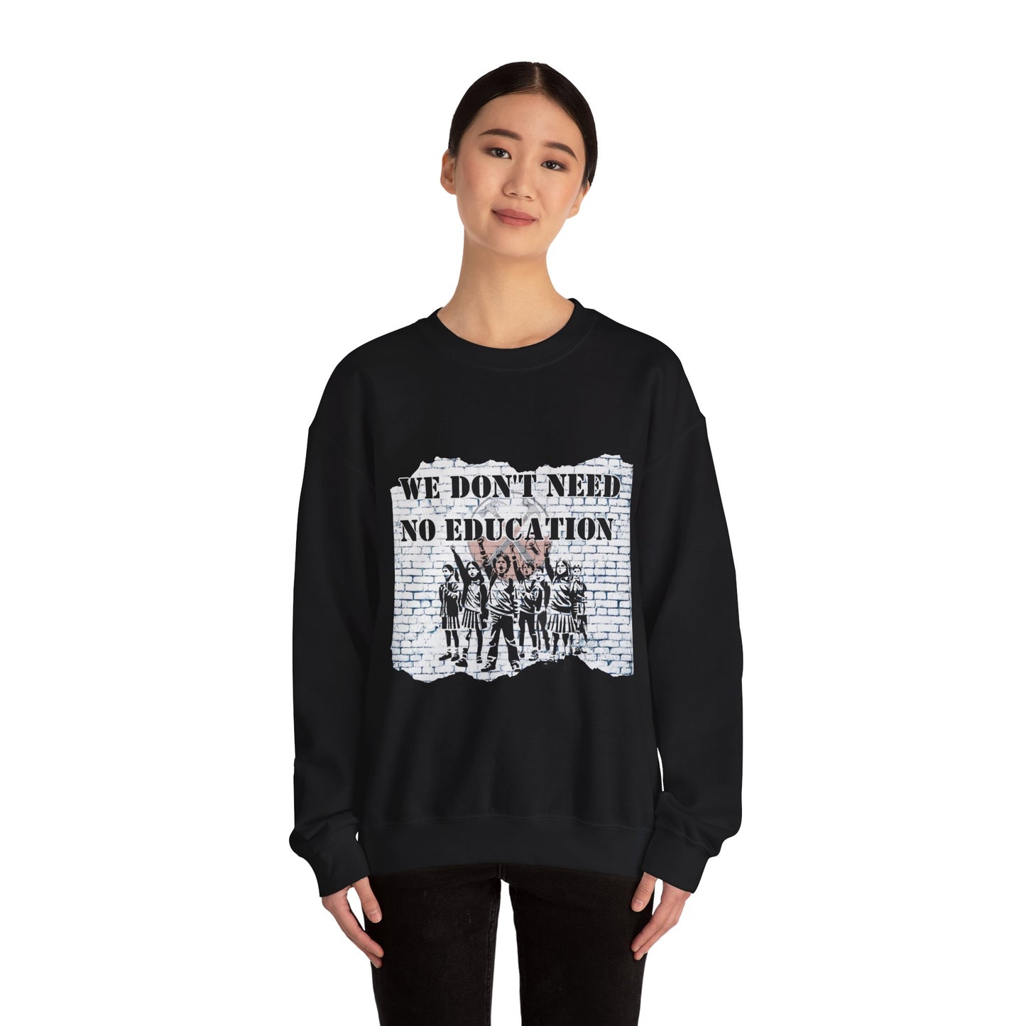 Pink Floyd Crewneck Sweatshirt - Another Brick in the Wall Tribute