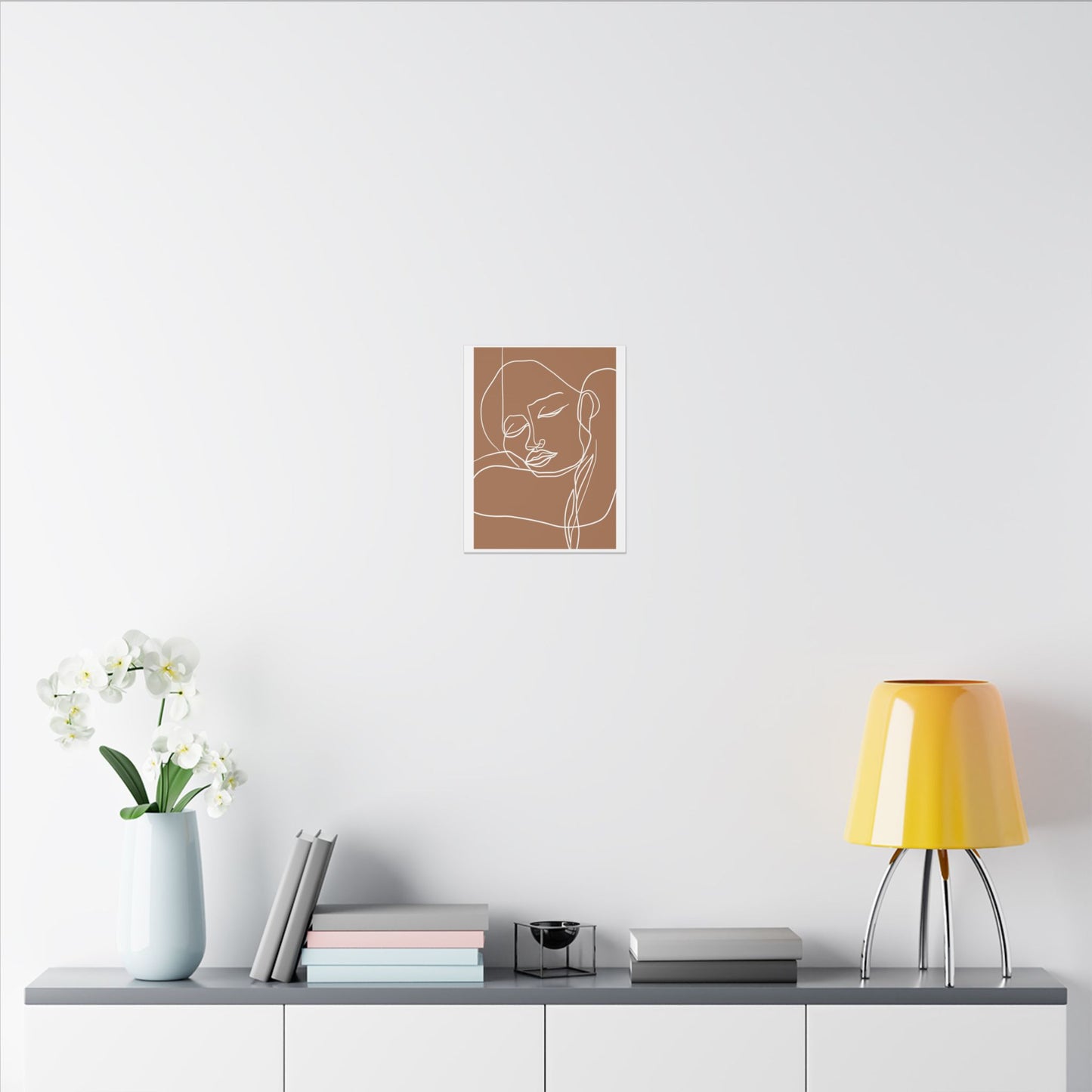 Abstract Bohemian Art Canvas Print – Elegant Home Decor