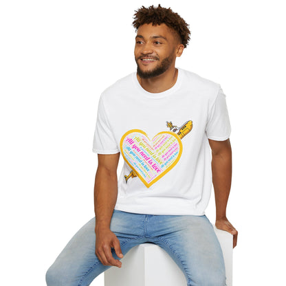 All You Need Is Love T-Shirt – The Beatles Inspired