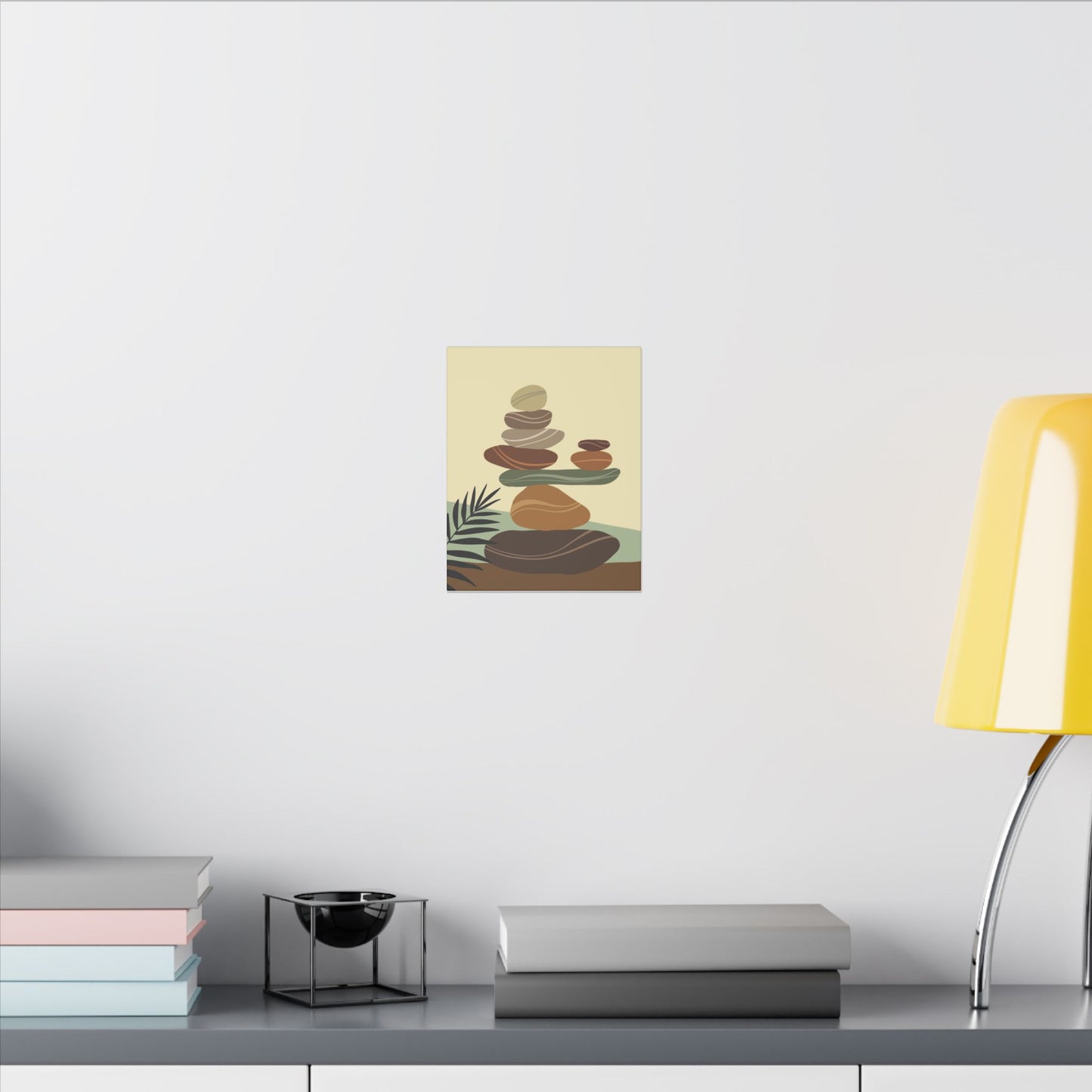 BohemianSerene Balance Canvas Art - Print for Tranquil Home Decor