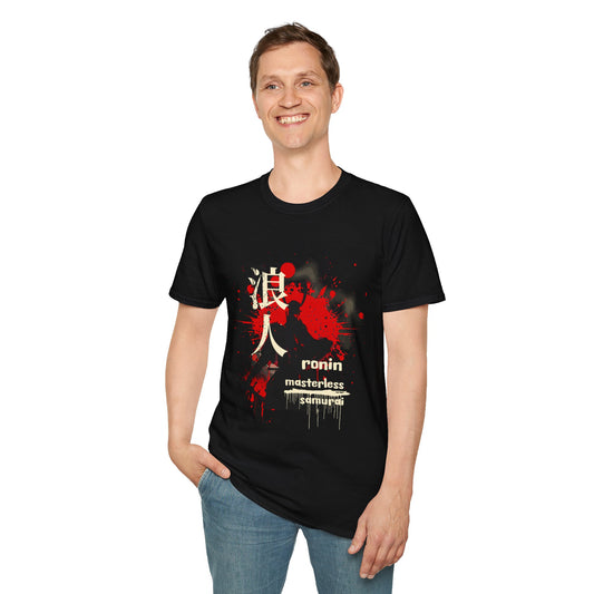 Epic Ronin Masterless Samurai Graphic Tee - Unisex Softstyle T-Shirt