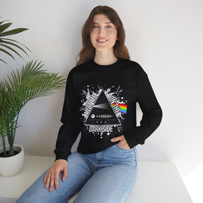 Pink Floyd "Meeting on the Dark Side" Graphic Crewneck Sweatshirt – A Tribute to Classic Rock