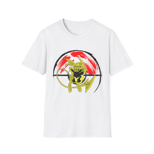 Pokemon Electric-type Evolution Unisex Softstyle T-Shirt