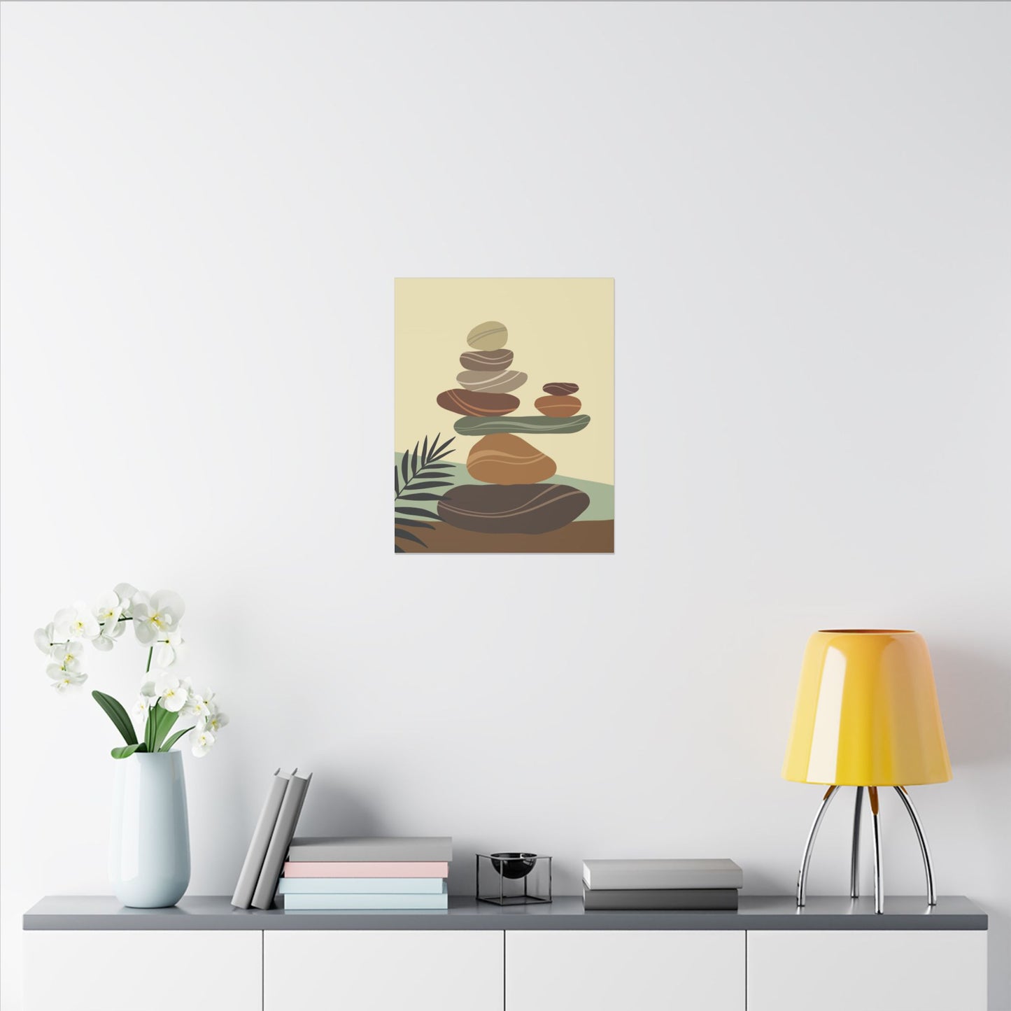 BohemianSerene Balance Canvas Art - Print for Tranquil Home Decor