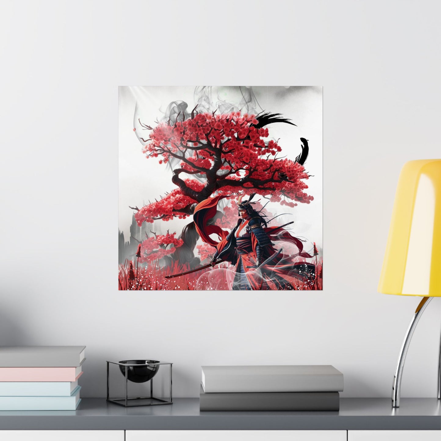 Samurai warrior matte vertical poster, featuring Japanese art and the Bushido philosophy. This canvas wall art adds elegance and personality to any room, ideal for modern, minimalist, or eclectic decor. Perfect for gifting during holidays, housewarmings, or special occasions, it’s a thoughtful present for art enthusiasts and samurai culture lovers.